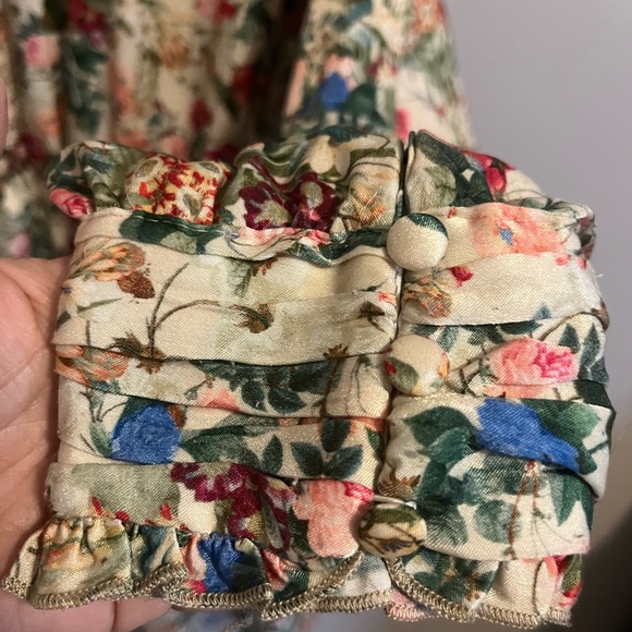 Zara stunning floral mini ruffled tier - Picture 8 of 13